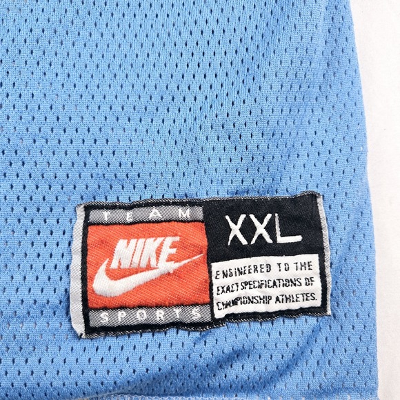 Vintage Nike UNC North Carolina Tar Heels Basketball Practice Reverse Jersey 2XL - Picture 3 of 9